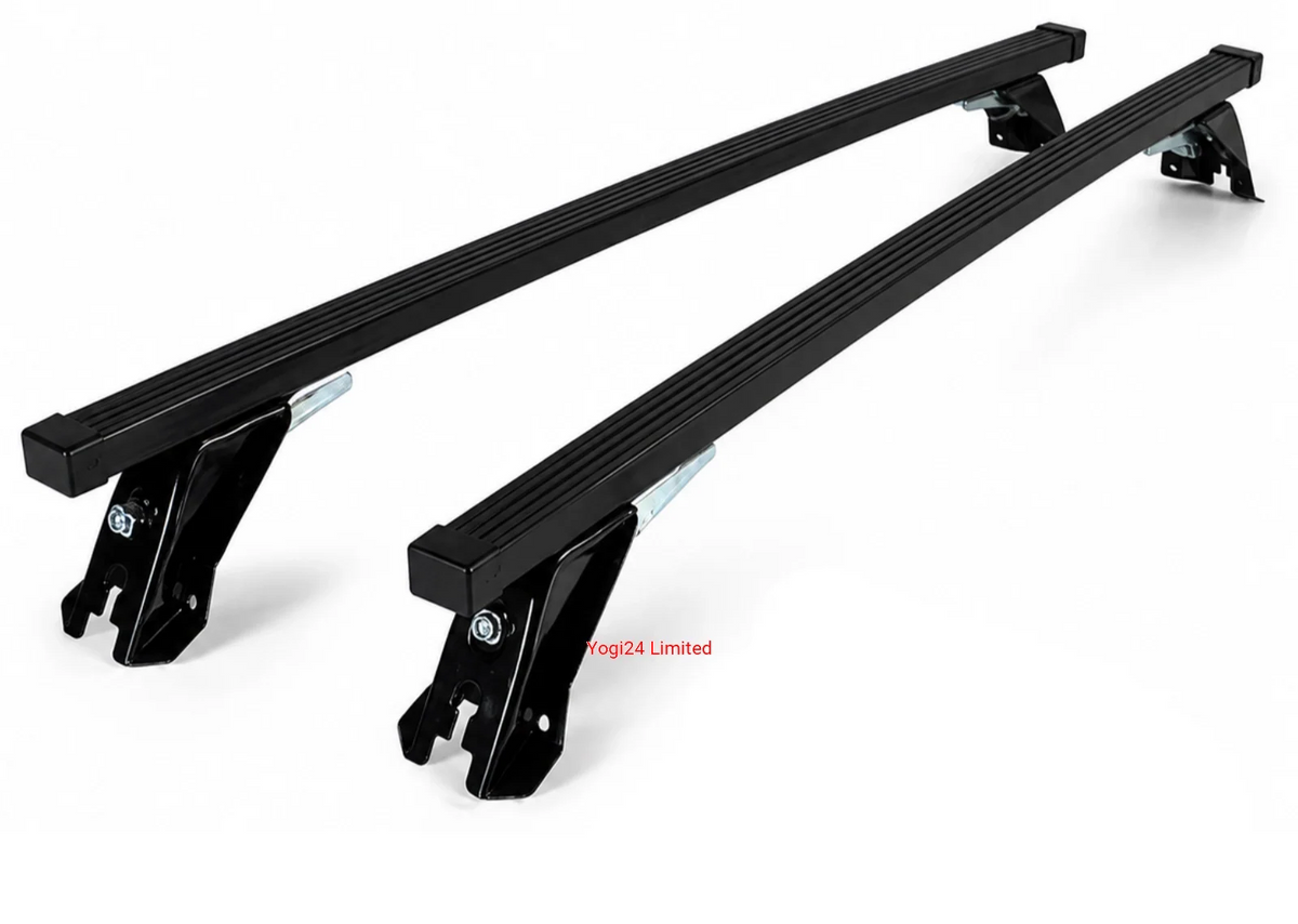 FABBRI Roof Rack fits MASERATI Levante SUV 5-door 2017-2024 (fixed points) – Steel bars 110 cm