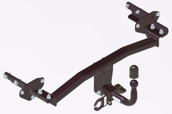 STEINHOF Tow Bar fits FIAT Tipo 2016-present – Semi-automatic detachable swan neck [F-170]
