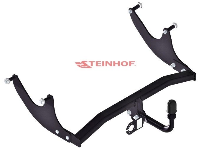 STEINHOF Tow Bar fits DACIA Logan II 2017-2020 – Fixed swan neck [D-056]