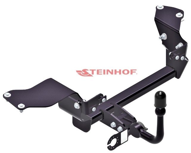 STEINHOF Tow Bar fits ALFA ROMEO 147 2000-2010 – Detachable swan neck [A-036]
