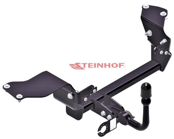STEINHOF Tow Bar fits ALFA ROMEO 147 2000-2010 – Detachable swan neck [A-036]
