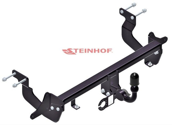 STEINHOF Tow Bar fits FORD Tourneo Courier 2014-2023 – Detachable swan neck [F-306]