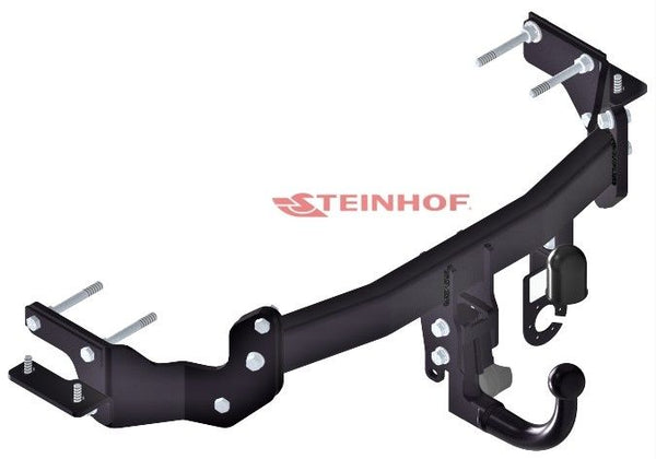 STEINHOF Tow Bar fits HYUNDAI Grand Santa Fe 2013-2019 – Detachable swan neck [K-036]