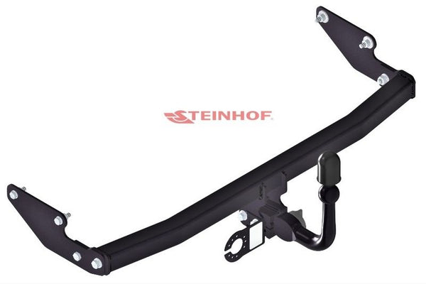 STEINHOF Tow Bar fits RENAULT Twingo II 2007-2011 – Detachable swan neck [R-137]