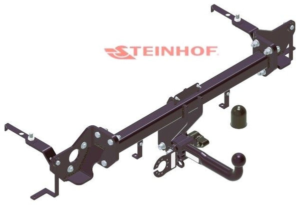 STEINHOF Tow Bar fits JAC JS8 Pro 2025-present – Semi-automatic detachable swan neck [J-032]