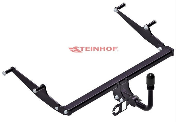 STEINHOF Tow Bar fits RENAULT Clio III 2008-2012 – Detachable swan neck [R-025]