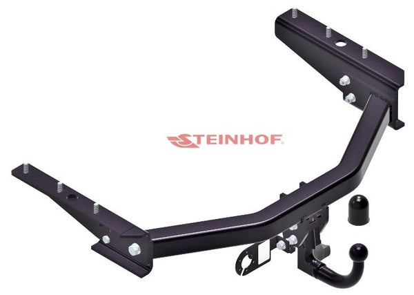 STEINHOF Tow Bar fits JEEP Cherokee 2008-2013 – Detachable swan neck [J-055]