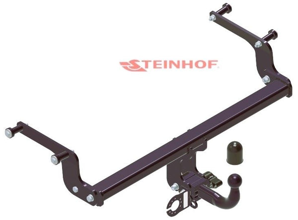 STEINHOF Tow Bar fits DACIA Duster II 2018-2021 – Semi-automatic detachable swan neck [D-023]