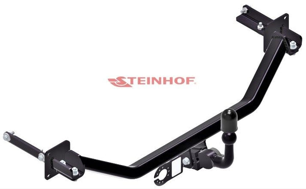 STEINHOF Tow Bar fits SUZUKI Baleno II 2016-2022 – Detachable swan neck [S-379]