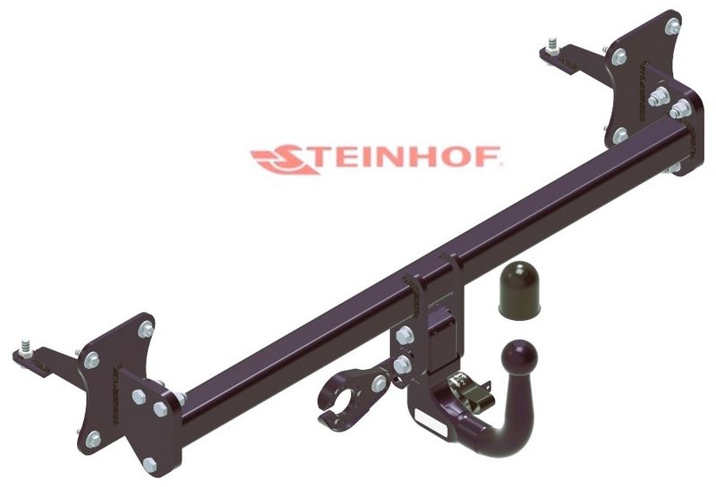 STEINHOF Tow Bar fits MG 3 2024-present – Detachable swan neck [M-278]