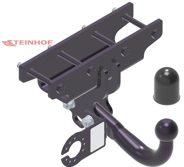 STEINHOF Tow Bar fits JEEP Wrangler 2007-2018 – Fixed swan neck [J-071]