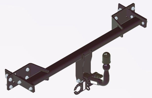 STEINHOF Tow Bar fits MERCEDES BENZ A-Class (W 176) 2012-2018 – Semi-automatic detachable swan neck [M-090]