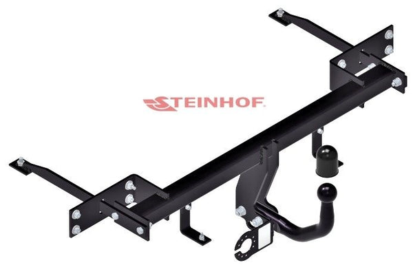 STEINHOF Tow Bar fits FIAT Panda III 2012-present – Fixed swan neck [F-114]
