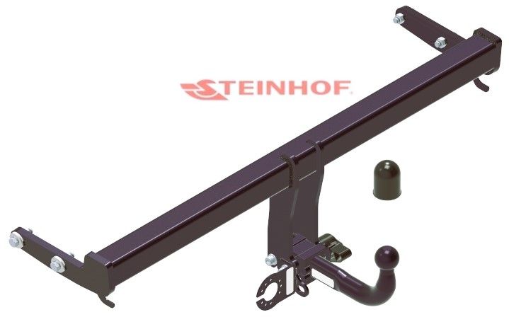STEINHOF Tow Bar fits HYUNDAI Tucson IV 2020-2024 – Semi-automatic detachable swan neck [H-300]