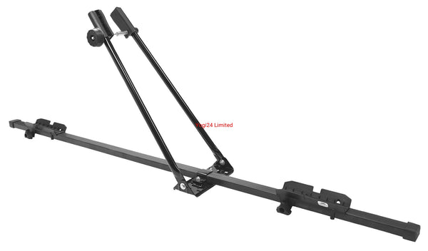 Roof Bike Carrier – Steel, Black (1 Bike)