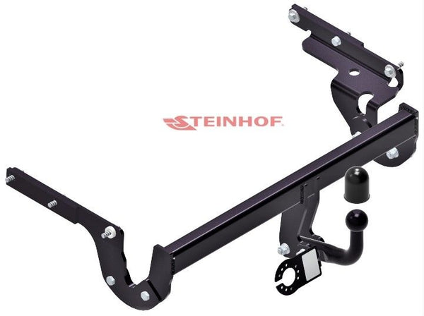 STEINHOF Tow Bar fits TOYOTA Yaris 2011-2014 – Fixed swan neck [T-227]