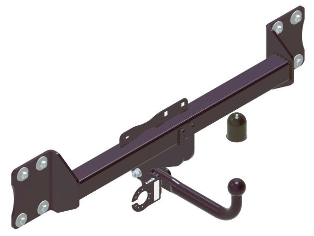 STEINHOF Tow Bar fits BYD Atto 2 2024-present – Fixed swan neck [B-023]