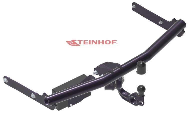STEINHOF Tow Bar fits SKODA Superb III 2015-2024 – Electrically retractable [S-321]