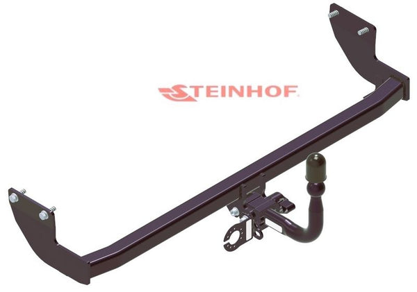 STEINHOF Tow Bar fits KIA Venga 2009-2019 – Semi-automatic detachable swan neck [K-108]