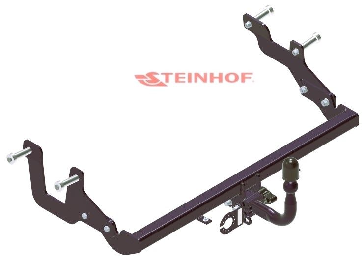 STEINHOF Tow Bar fits DACIA Dokker 2012-2021 – Semi-automatic detachable swan neck [D-021]