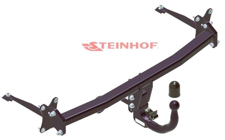 STEINHOF Tow Bar fits MG 5 2021-present – Detachable swan neck [M-272]
