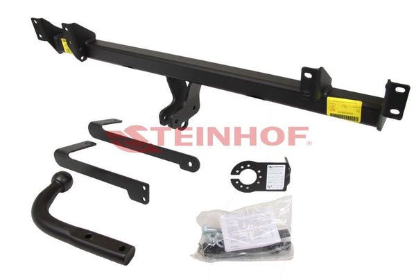STEINHOF Tow Bar fits FIAT Panda II 2003-2012 – Fixed swan neck [F-116]