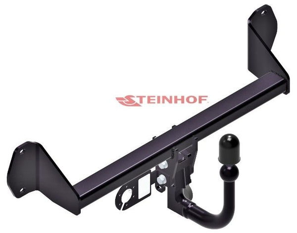 STEINHOF Tow Bar fits BMW 1 Series 2014-2019 – Detachable swan neck [B-073]