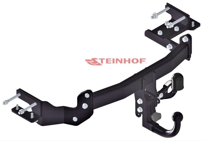 STEINHOF Tow Bar fits HYUNDAI Santa Fe IV 2018-2020 – Detachable swan neck [H-277]