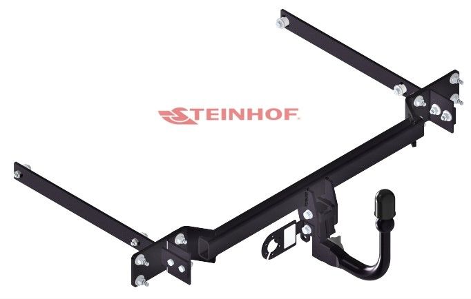 STEINHOF Tow Bar fits MERCEDES BENZ C-Class Saloon (W 204) 2007-2014 – Detachable swan neck [M-135]