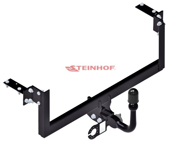 STEINHOF Tow Bar fits SUZUKI Alto VII 2009-2014 – Detachable swan neck [S-377]