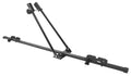Steel roof cycle carrier with lockable knob