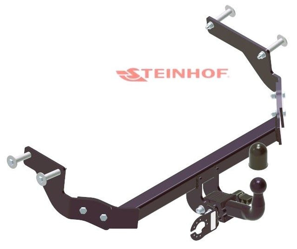 STEINHOF Tow Bar fits CITROEN Nemo 2008-2018 – Semi-automatic detachable swan neck [F-084]