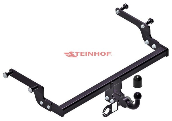 STEINHOF Tow Bar fits DACIA Logan II 2013-2020 – Detachable swan neck [D-048]