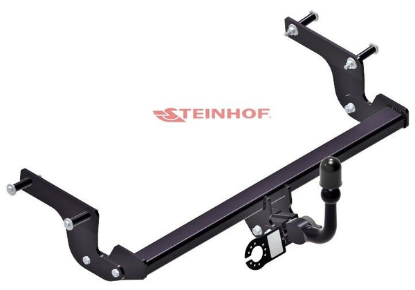 STEINHOF Tow Bar fits RENAULT Clio IV 2016-2020 – Detachable swan neck [R-028]
