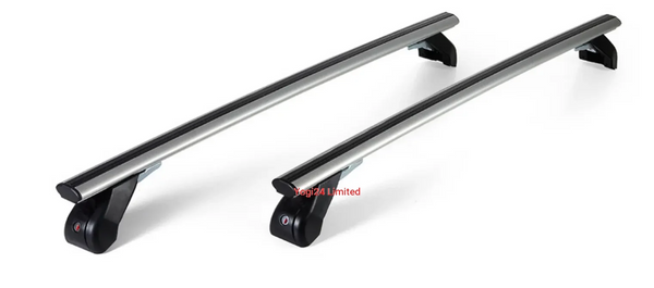 FABBRI Roof Rack fits MERCEDES-BENZ A-Class (mk II) Coupe (W169) 3/5-door 2004-2012 (fixed points) – Aluminium aero bars 110 cm