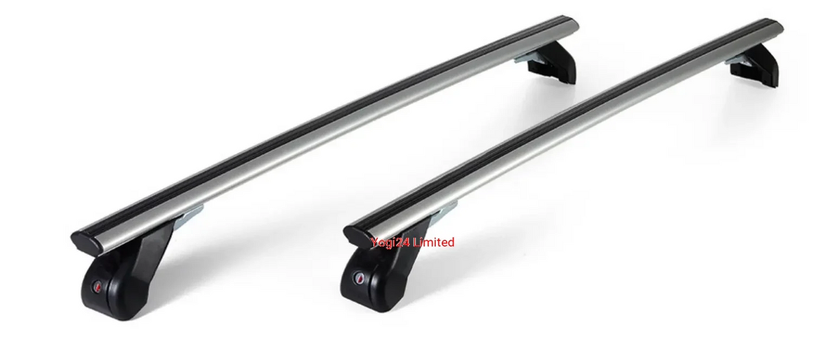 FABBRI Roof Rack fits VAUXHALL Meriva B 2010-2017 (fixed points) – Aluminium aero bars 110 cm