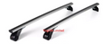 FABBRI roof rack for Mercedes Benz C Class W204 Coupe 3 Door 2007 2014 Fixed Points Aluminium Aero