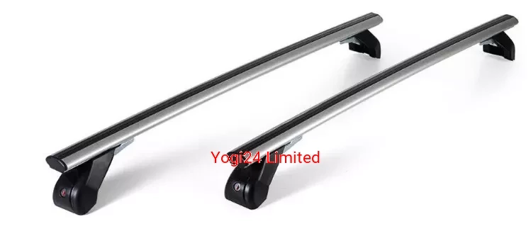 FABBRI Roof Rack fits BMW 4-SERIES G22 Coupe 3-door 2020-present (fixed points) – Aluminium aero bars 110 cm