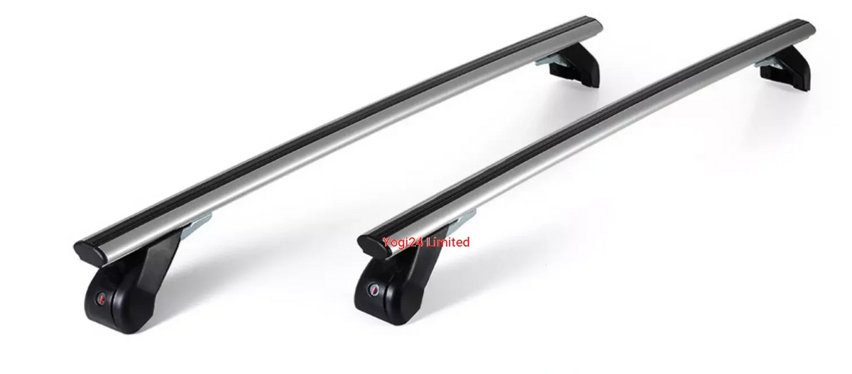 FABBRI Roof Rack fits FORD Kuga SUV 5-door 2008-2012 (normal roof) – Aluminium aero bars 124 cm