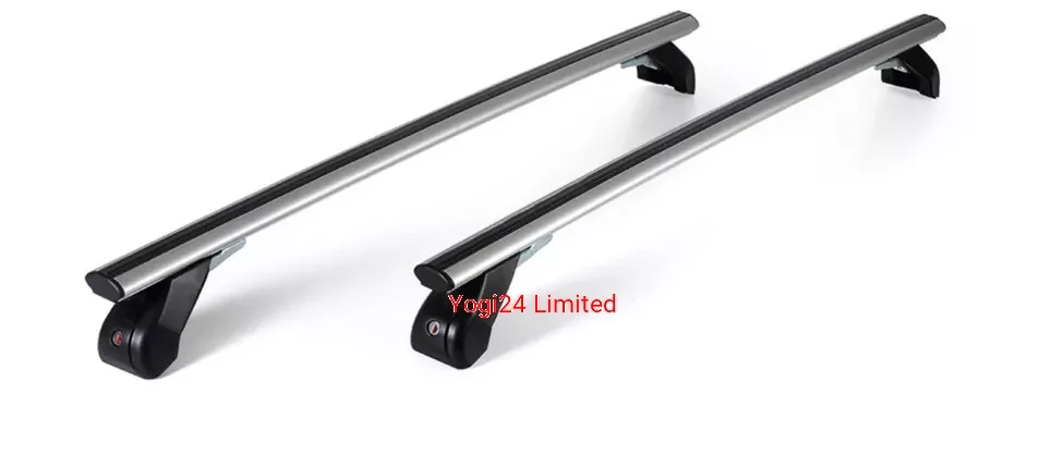FABBRI Roof Rack fits AUDI A6 Saloon 4-door 2004-2012 (normal roof) – Aluminium aero bars 124 cm