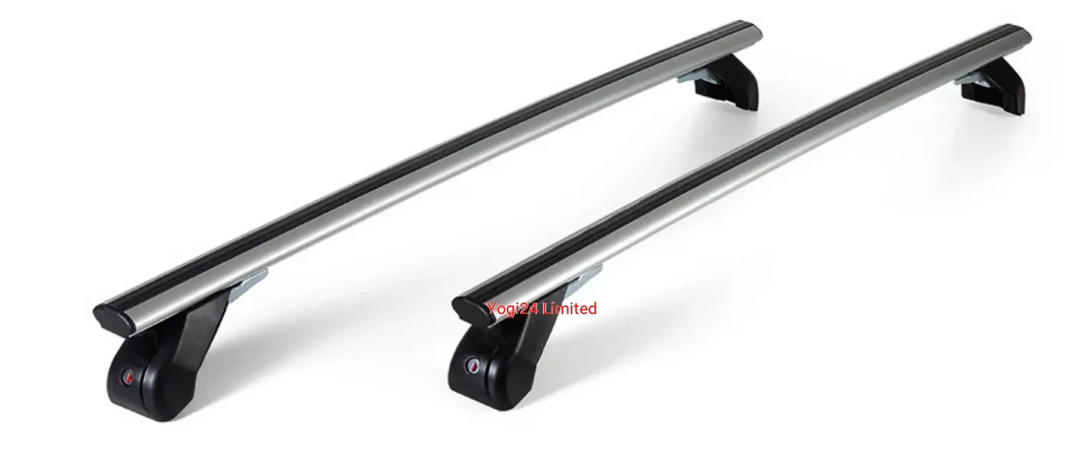 FABBRI Roof Rack fits DS 5 Hatchback 5-door 2012-2018 (normal roof) – Aluminium aero bars 124 cm