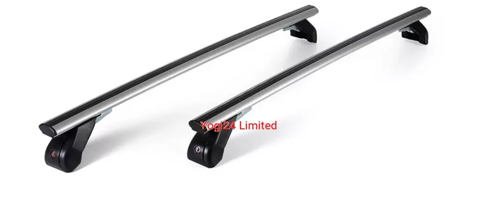 FABBRI Roof Rack fits JAGUAR XE Saloon 4-door 2014-2024 (normal roof) – Aluminium aero bars 124 cm
