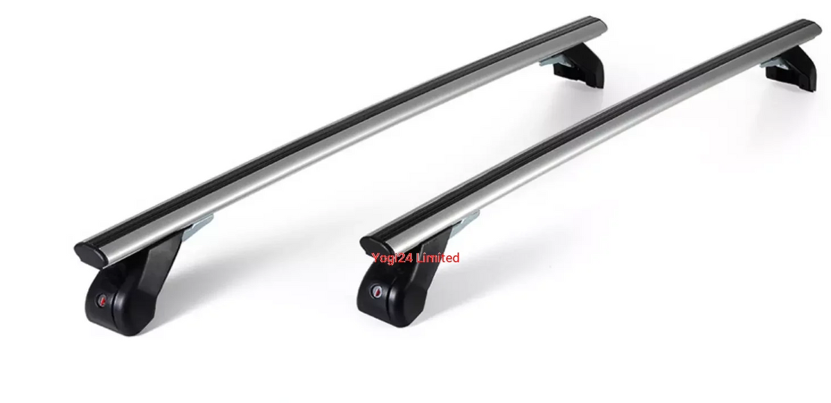 FABBRI Roof Rack fits BMW X6 GO6 SUV 5-door 2019-present (normal roof) – Aluminium aero bars 124 cm