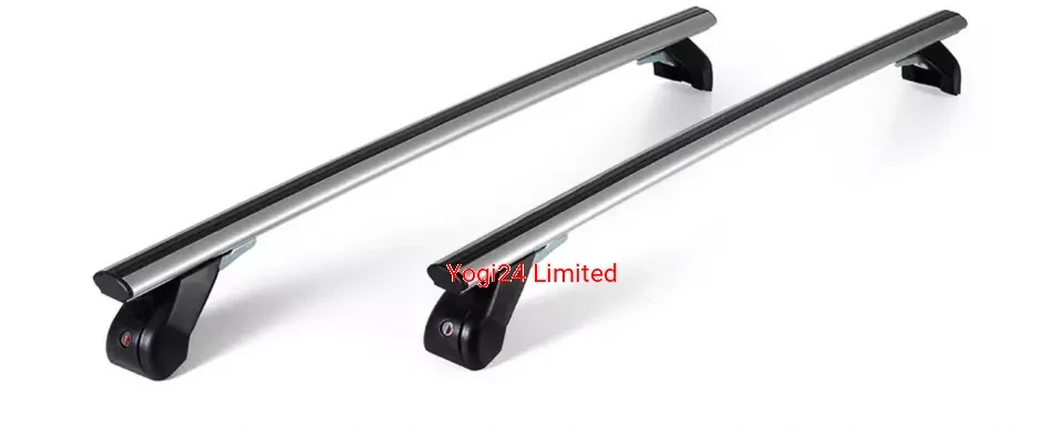 FABBRI Roof Rack fits HYUNDAI Ioniq 5 Hatchback 5-door 2021-present (normal roof) – Aluminium aero bars 124 cm