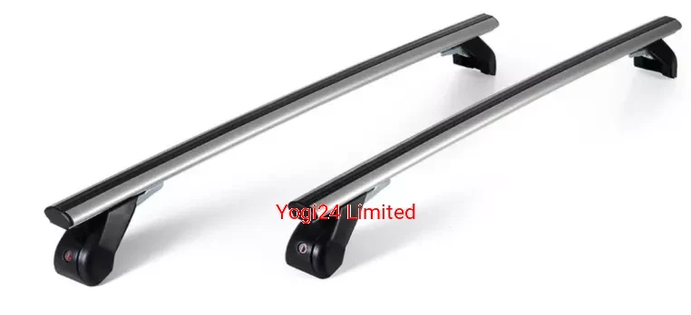 FABBRI Roof Rack fits EVO Cross 4 4-door 2022-present (normal roof) – Aluminium aero bars 124 cm