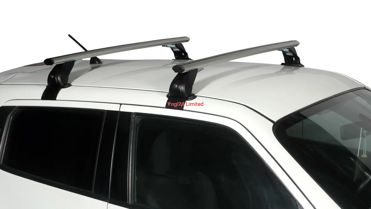 FABBRI Roof Rack fits SEAT Ibiza Hatchback 5-door 2008-2017 (normal roof) – Aluminium aero bars 110 cm
