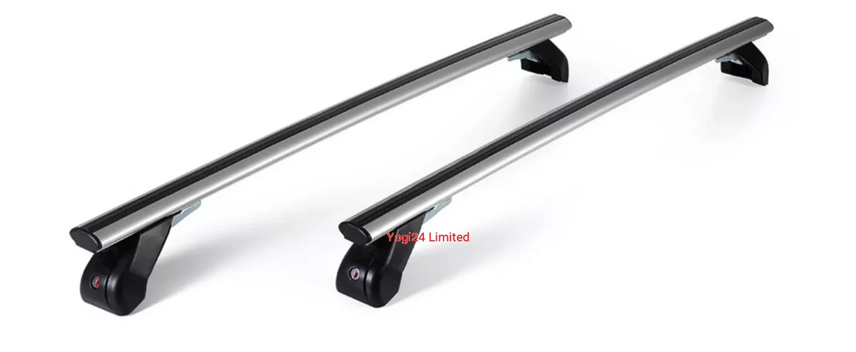 FABBRI Roof Rack fits FIAT 500X SUV 5-door 2014-2024 (normal roof) – Aluminium aero bars 110 cm