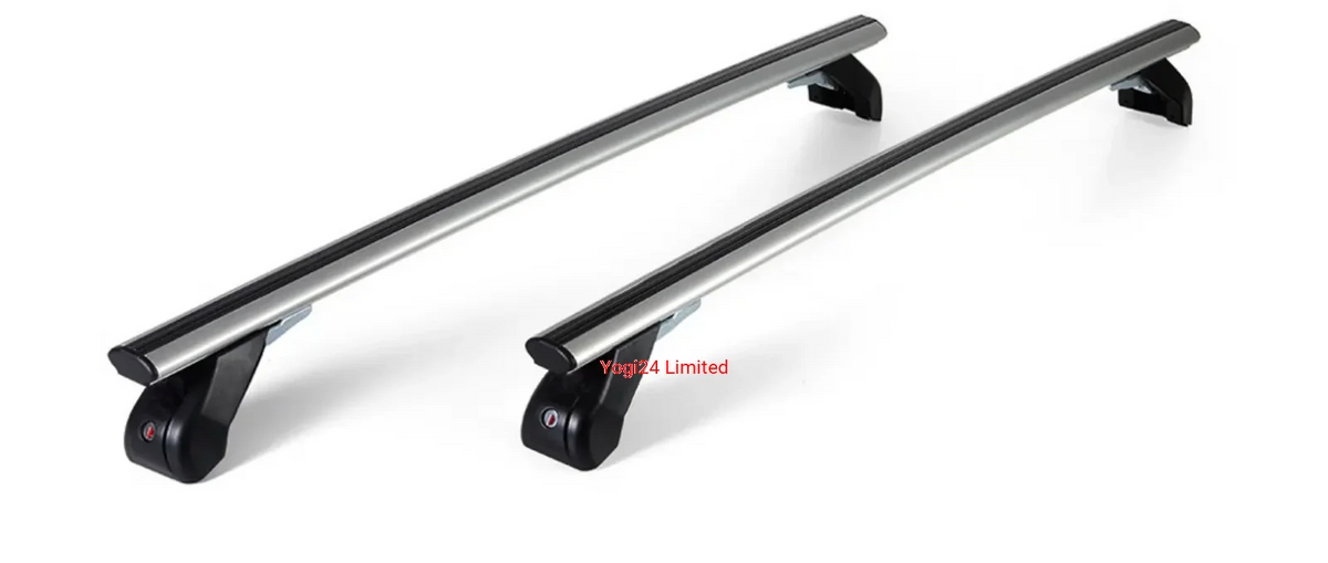 FABBRI Roof Rack fits DS 3 CROSSBACK 5-door 2019-present (normal roof) – Aluminium aero bars 110 cm