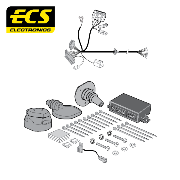 ECS 13-pin Towbar Wiring Kit – Lexus NX350h / NX450h 2022+ [LX00213U]