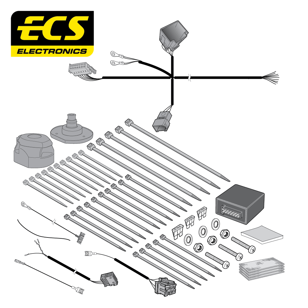 ECS 13-pin Towbar Wiring Kit – Mercedes-Benz Sprinter 2018+ [MB09813U]